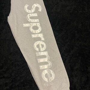 Supreme Heather Gray Joggers